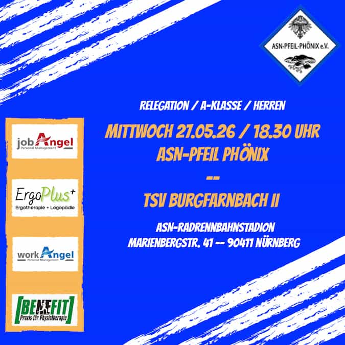 Relegationsspiel – Wir brauchen euch!